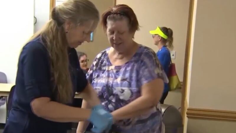 Crossing guard hiring event in Las Vegas.