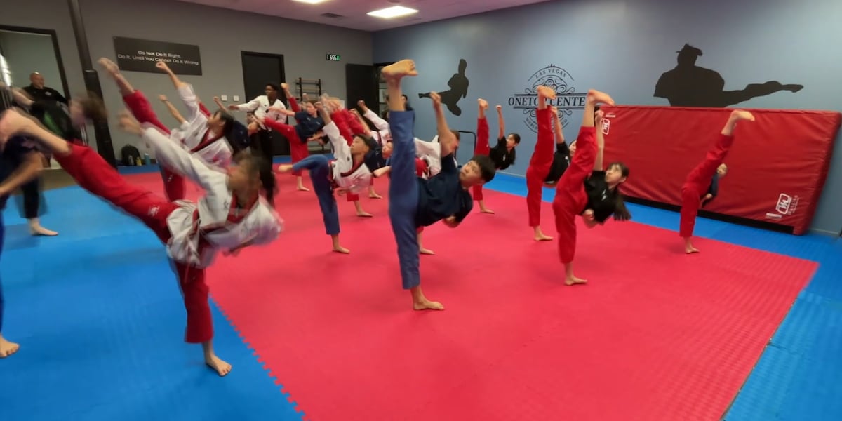 Las Vegas school trains with international athletes for U.S. Open