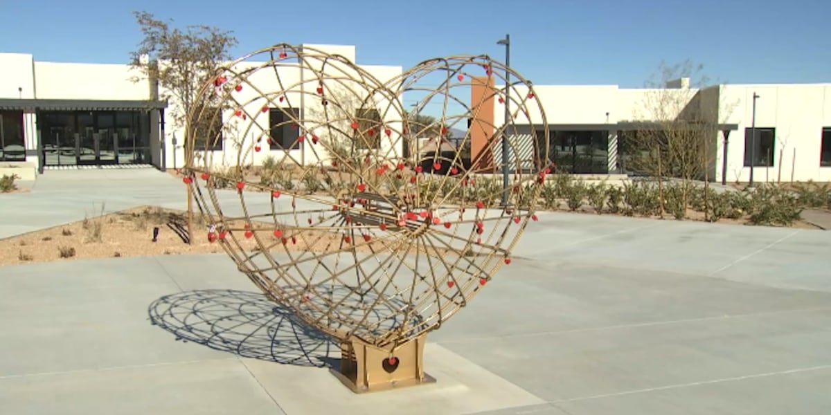 ‘Locks of Love’ sculpture offering messages of hope to child human trafficking survivors ‘Locks of Love’ sculpture offering messages of hope to child human trafficking survivors