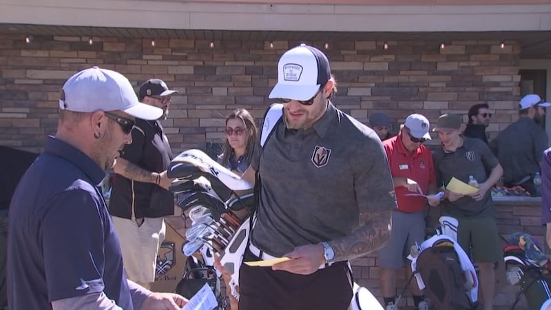 Golden Knights hit the links for charity ahead of training camp
