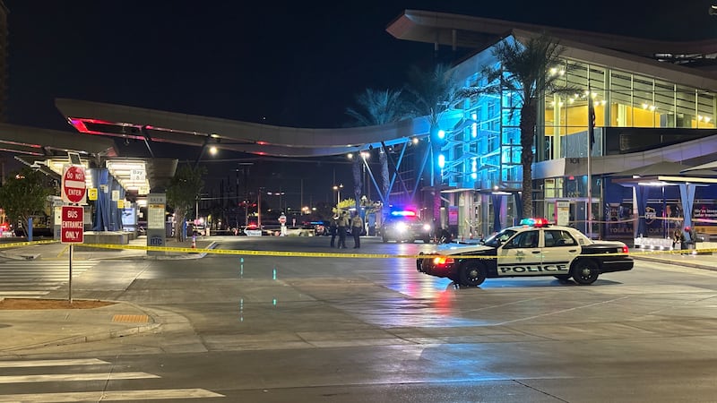 Three injured in shooting at downtown Las Vegas transit center, bus pickups relocated