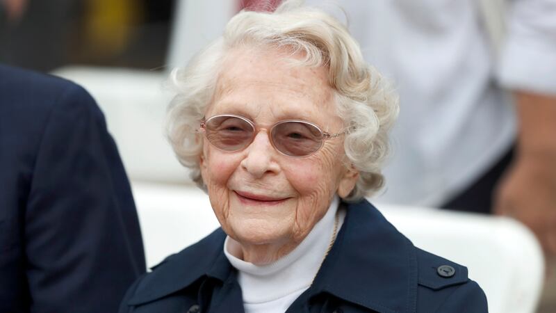 Chicago Bears owner Virginia Halas McCaskey, and daughter of Bears' founder George S. Halas...