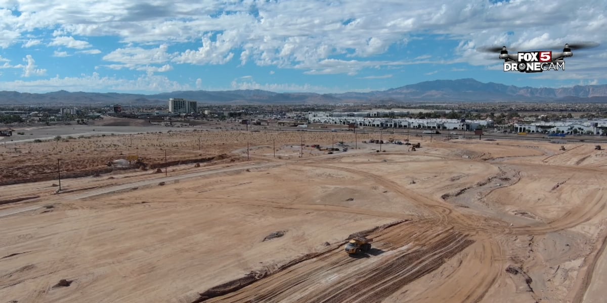 Brightline begins construction on Las Vegas train station Brightline begins construction on Las Vegas train station