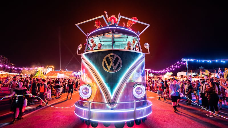 EDC parade expected to go down Las Vegas Boulevard on Thursday, May 14, 2026.