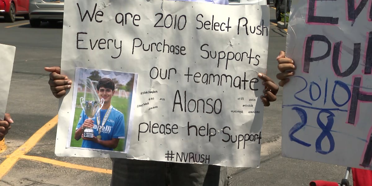 ‘We’re here to stay’: Las Vegas Valley youth soccer team overcoming heartbreak to support critically injured teammate