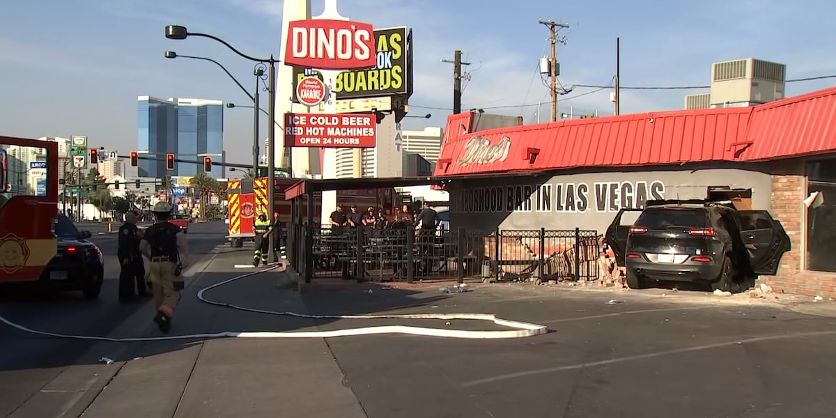 Driver crashed into Dino’s Lounge at 60 mph, refused sobriety tests Driver crashed into Dino’s Lounge at 60 mph, refused sobriety tests