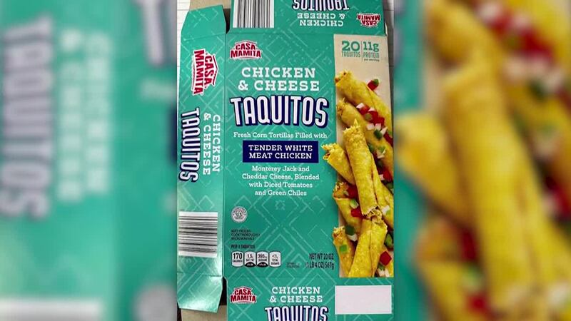 Frozen taquitos sold in Aldi have been recalled after people reported finding metal pieces...