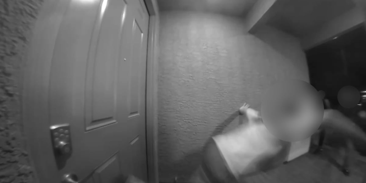CAUGHT ON CAMERA: Door kick social media challenge now in Las Vegas Valley, residents say