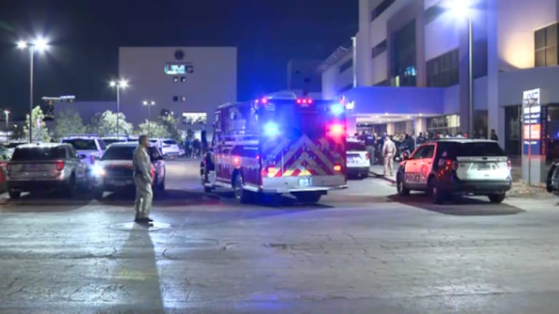 North Las Vegas fallen officer at UMC