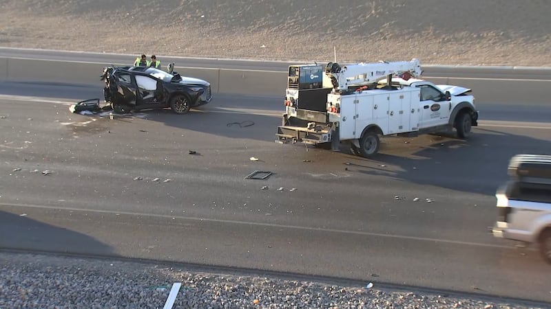 Two people were extricated from a vehicle and transported to a hospital after a crash on...