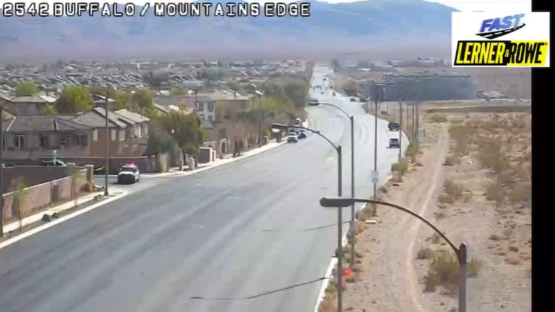 Las Vegas police are investigating a fatal crash Monday afternoon.