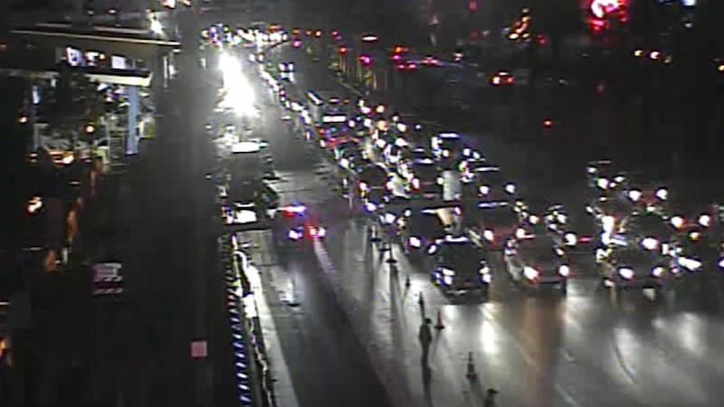 Pedestrian hit in the valet area of the Bellagio