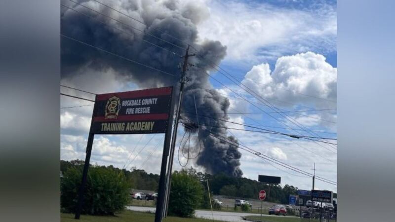 A fire at BioLab in Georgia has prompted evacuations and shelter-in-place orders.