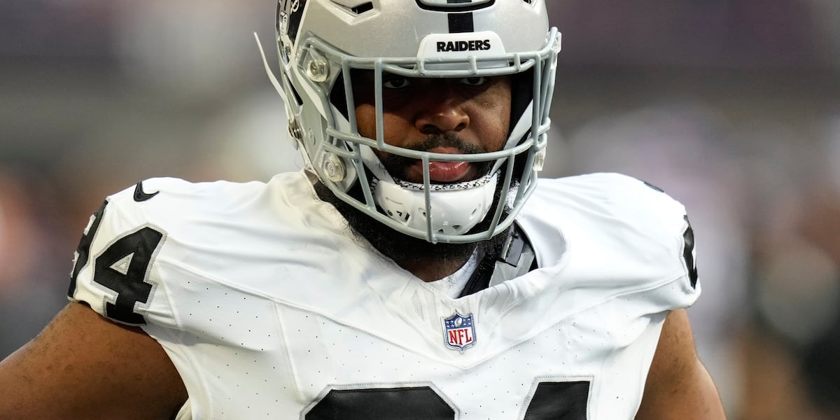 Las Vegas Raiders releasing veteran defensive tackle Las Vegas Raiders releasing veteran defensive tackle