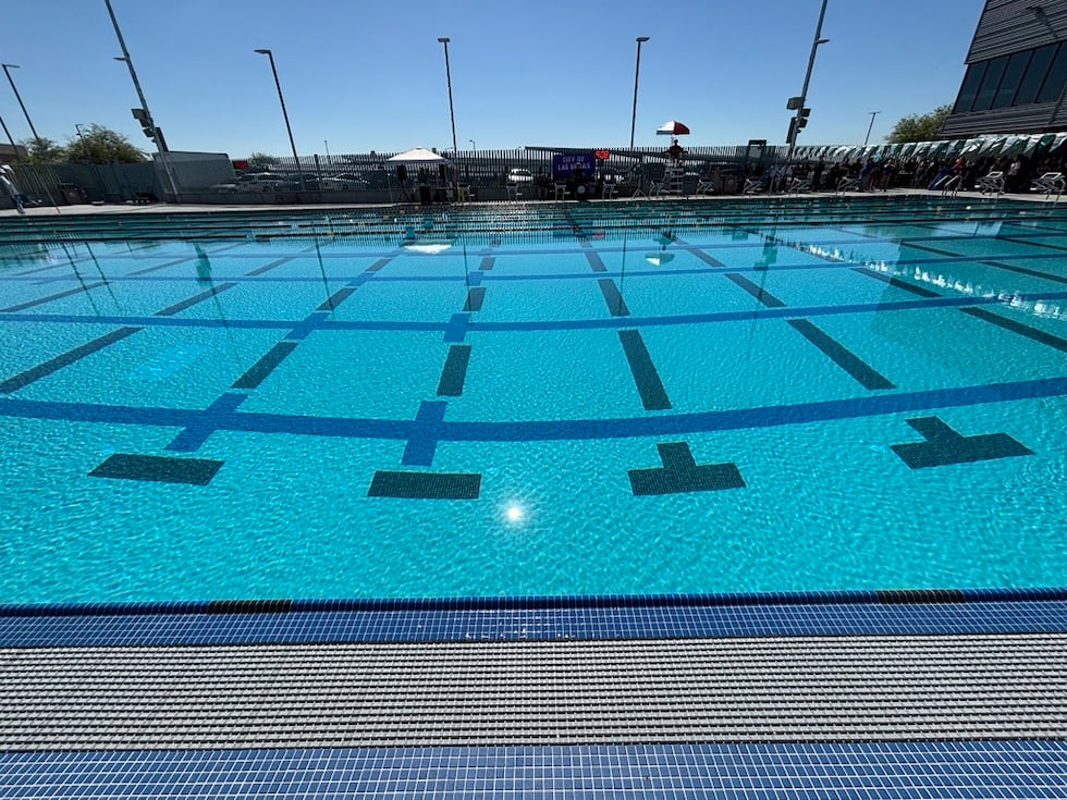 Las Vegas opens new Olympic-sized outdoor pool at Pavilion Center in Summerlin