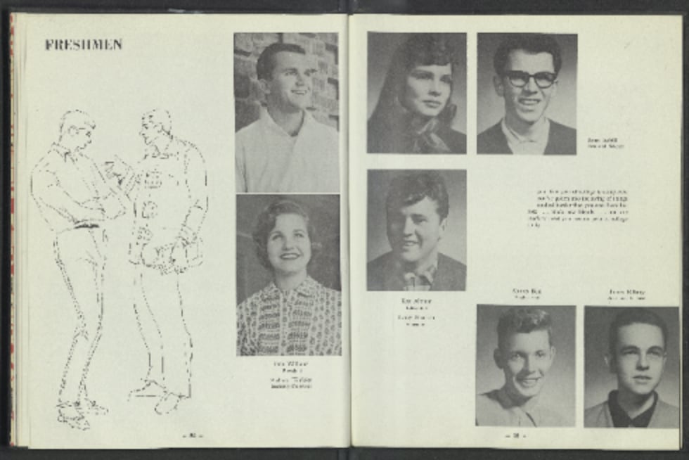 A look at the first yearbook from Nevada Southern University's first year of on-campus classes