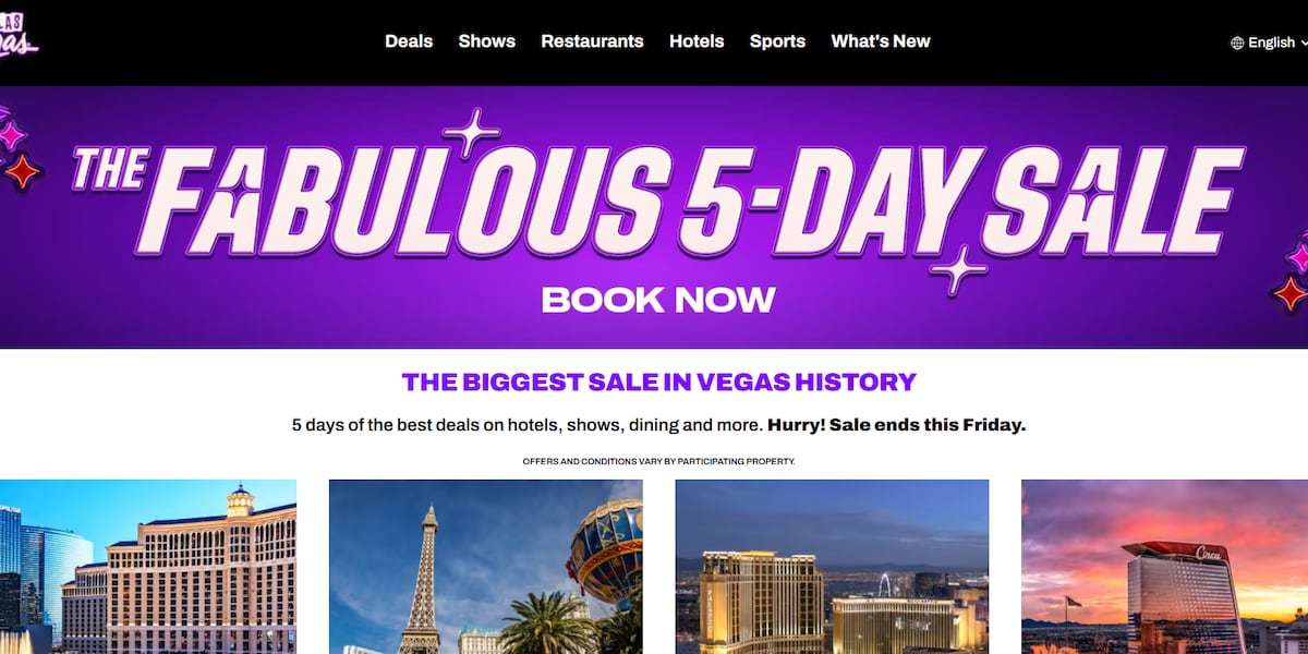 LVCVA releases data on website traffic during inaugural 5-day sale LVCVA releases data on website traffic during inaugural 5-day sale