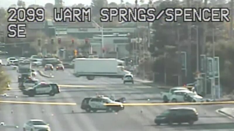 Las Vegas police are investigating a deadly crash in the southern valley Tuesday morning.