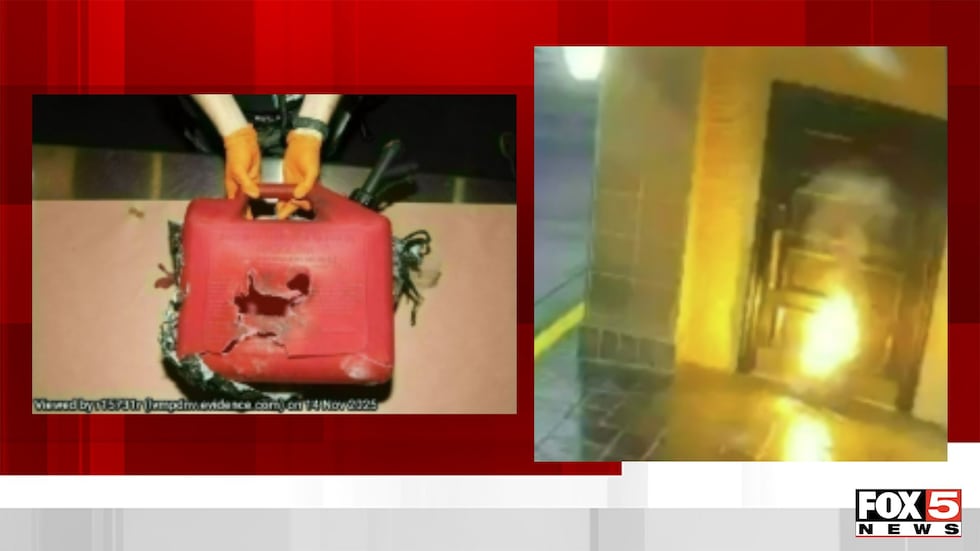 An arrest report is revealing new details about the moment an explosive device was placed at a...