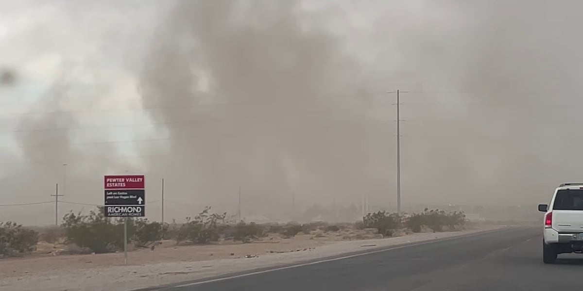 Dust storms, downed power lines part of wild weather day in Las Vegas Dust storms, downed power lines part of wild weather day in Las Vegas