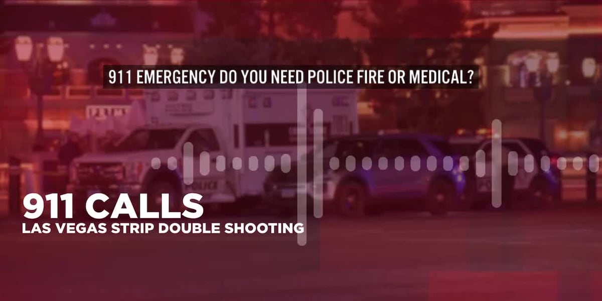 911 calls recount the moment 2 were shot, killed on the Las Vegas Strip