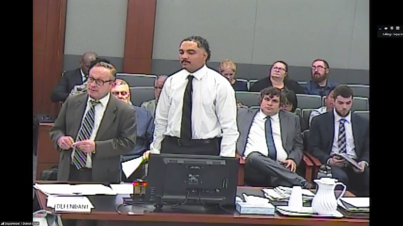 Jeremiah Jordan appears in court for sentencing on Thursday, October 29, 2026.