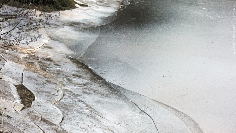 FILE - A man was found dead in an icy pond after going out to search for his dog.