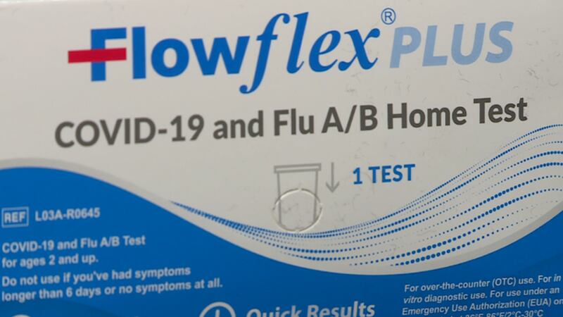 Combination COVID and Flu A&B at home testing kit