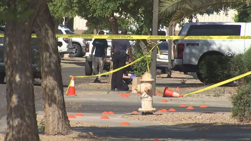 One suspect was wounded in the shooting while a second was taken into custody Monday morning...