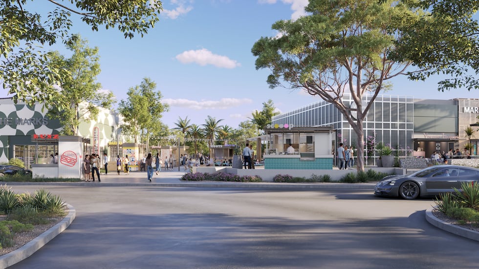 A $50 million retail redevelopment project would convert old office buildings in Henderson, NV...