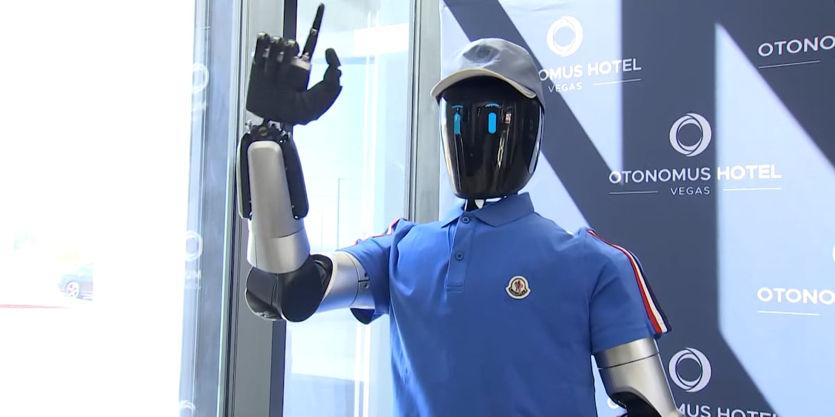 Is this humanoid robot the future of hospitality in Las Vegas? Is this humanoid robot the future of hospitality in Las Vegas?