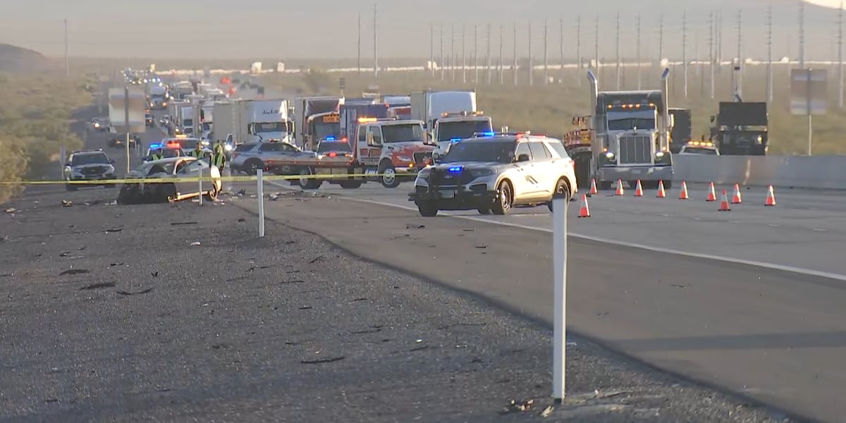Nevada troopers respond to deadly crash on I-15 near Primm Nevada troopers respond to deadly crash on I-15 near Primm