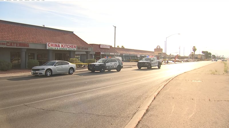 Police respond to shooting near Nellis and Craig on Monday, March 16, 2026.