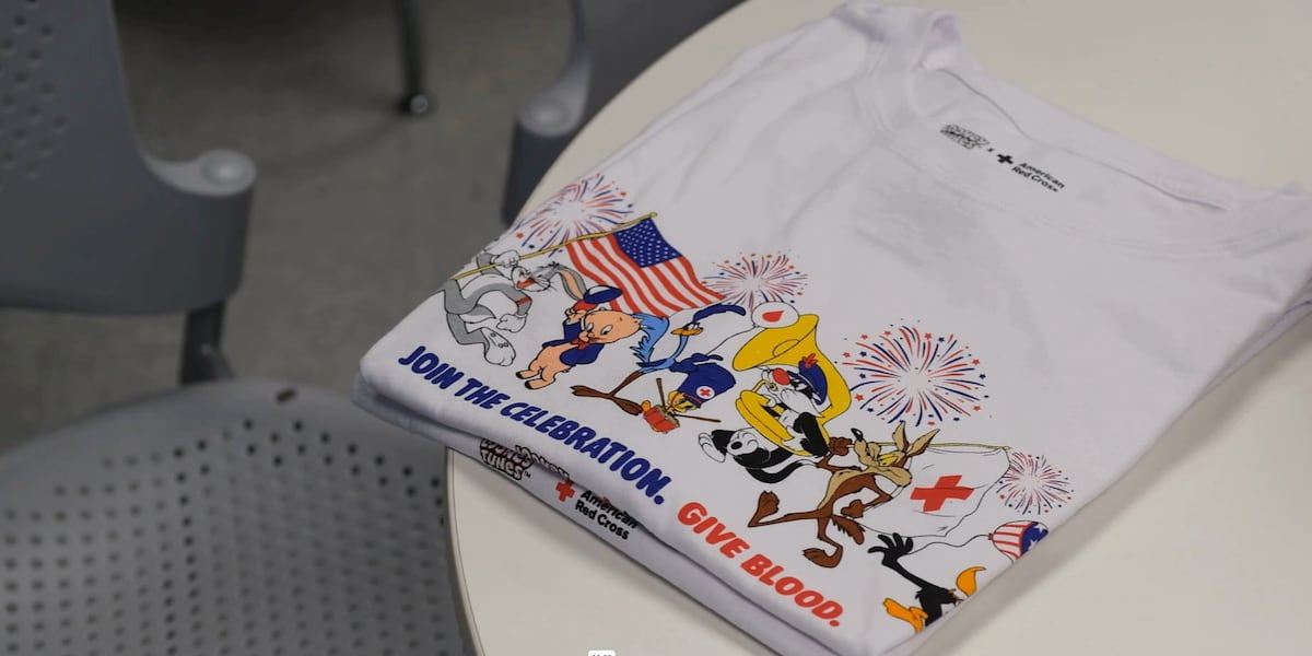 Score a Limited-Edition Looney Tunes T-Shirt with Red Cross Blood Donation