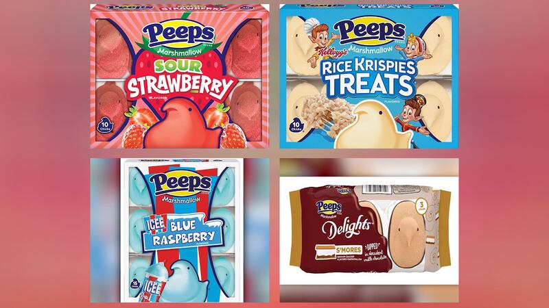 Blue Raspberry Peeps5 Peeps unveils new flavors ahead of Easter