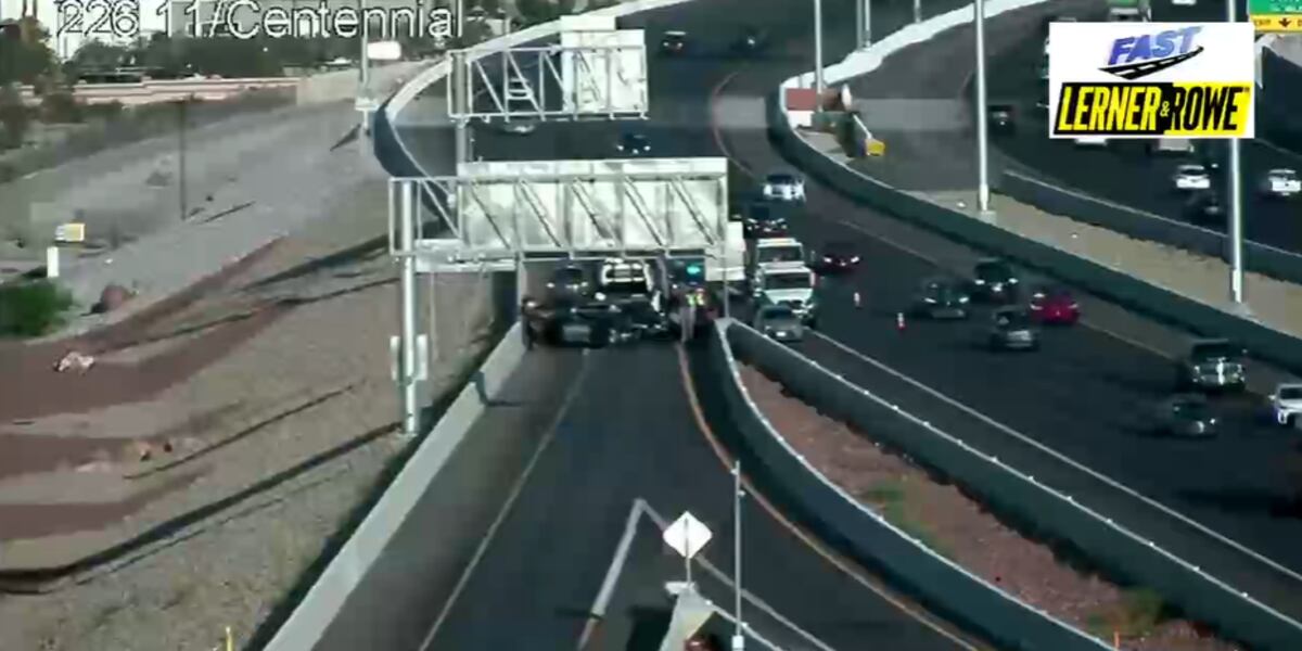 Crash involving motorcycle shuts down EB 215 ramps to I-11 in northwest valley Crash involving motorcycle shuts down EB 215 ramps to I-11 in northwest valley