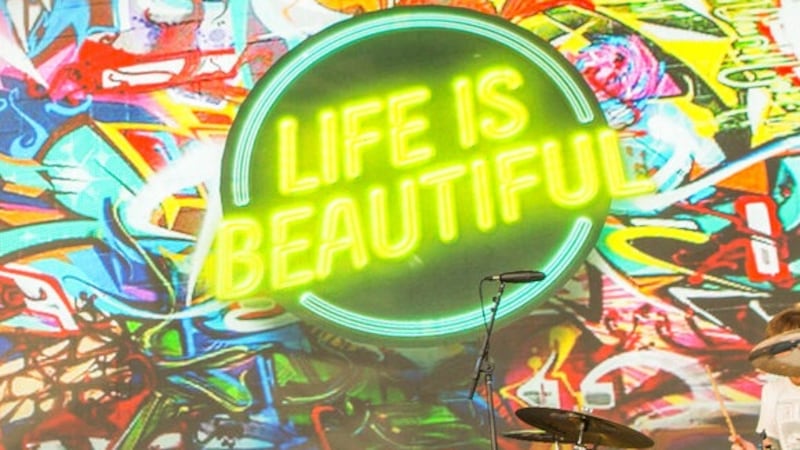 The Life is Beautiful festival on Sunday, September 27, 2015 in Las Vegas. (Photo by Paul A....