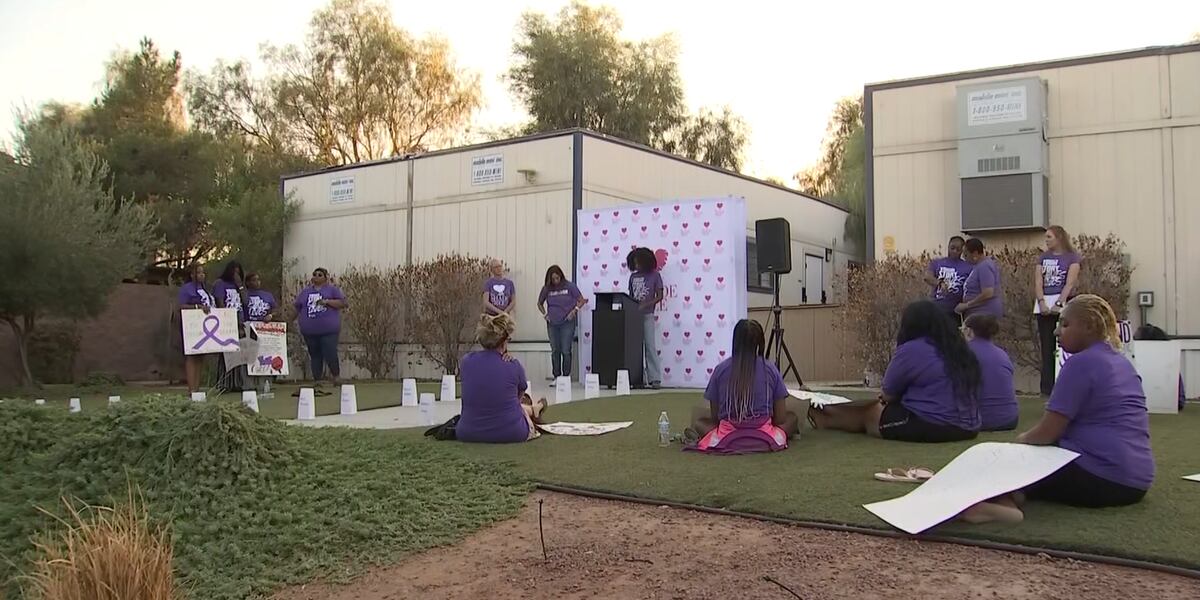 Las Vegas nonprofit honors domestic violence victims Las Vegas nonprofit honors domestic violence victims