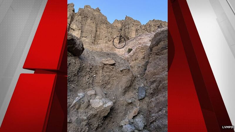 Park rangers rescued a stranded hiker from an unstable gully in Death Valley National Park...