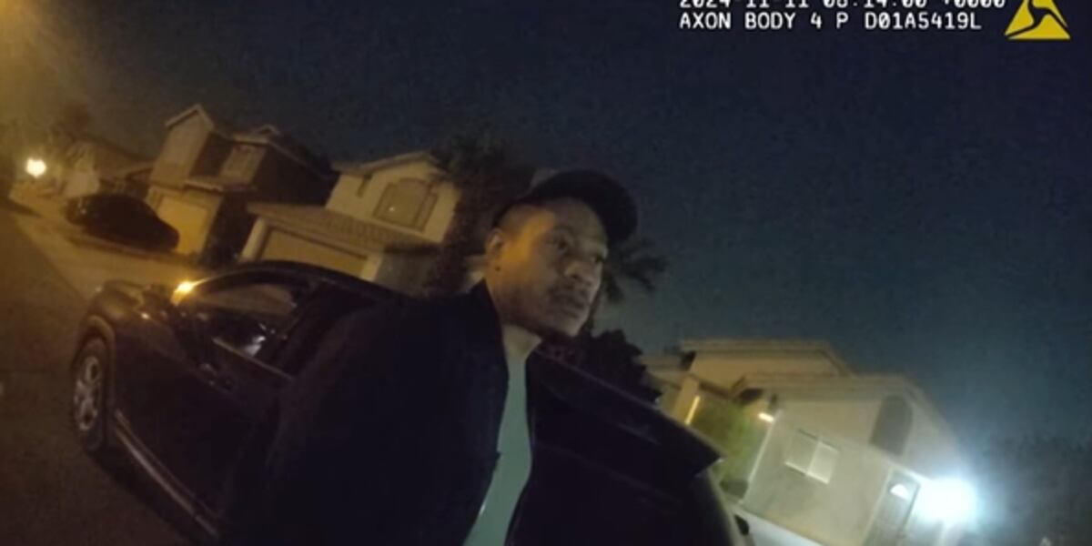 VIDEO: LVMPD visits homeowner night before fatal police shooting VIDEO: LVMPD visits homeowner night before fatal police shooting