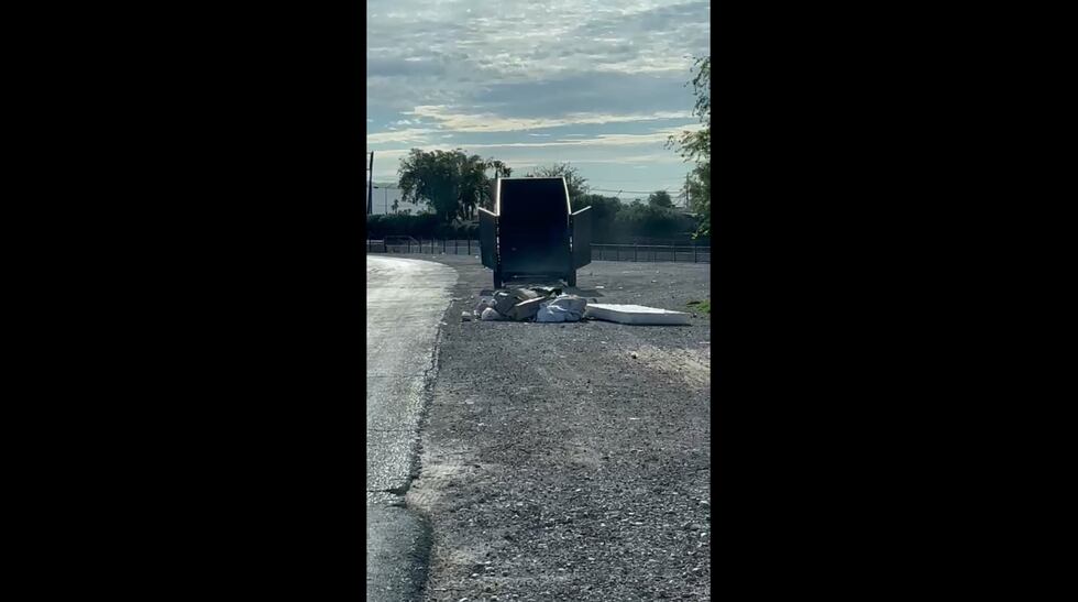 JunkMan Owner Lou Pavelchik says they captured this video of another junk removal company...