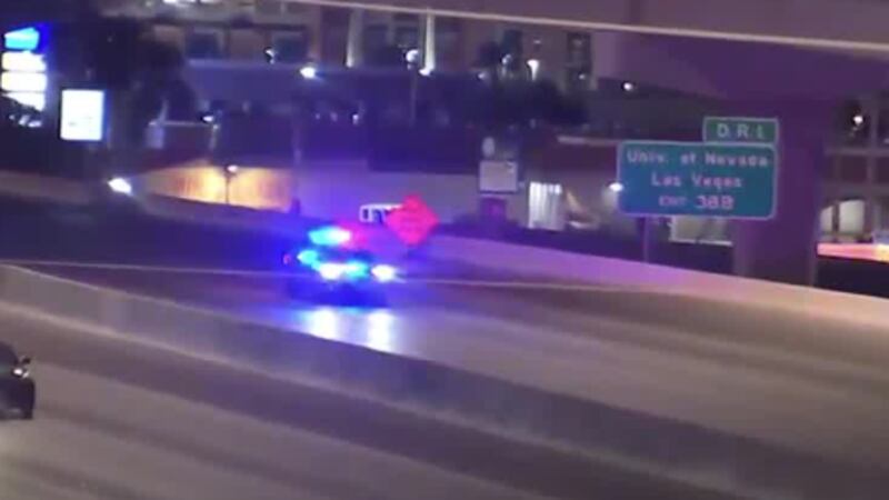 A deadly shooting has shut down the southbound lanes of Interstate 15 in Las Vegas just after...