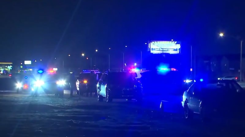 Police closed an intersection along Boulder Highway to investigate a reported road rage shooting.