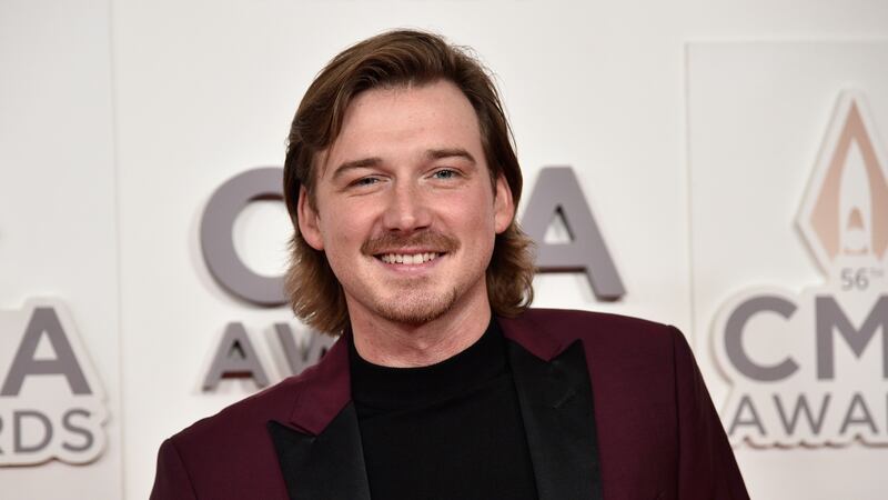 FILE - Morgan Wallen appears at the 56th annual CMA Awards, Nov. 9, 2022, in Nashville, Tenn.