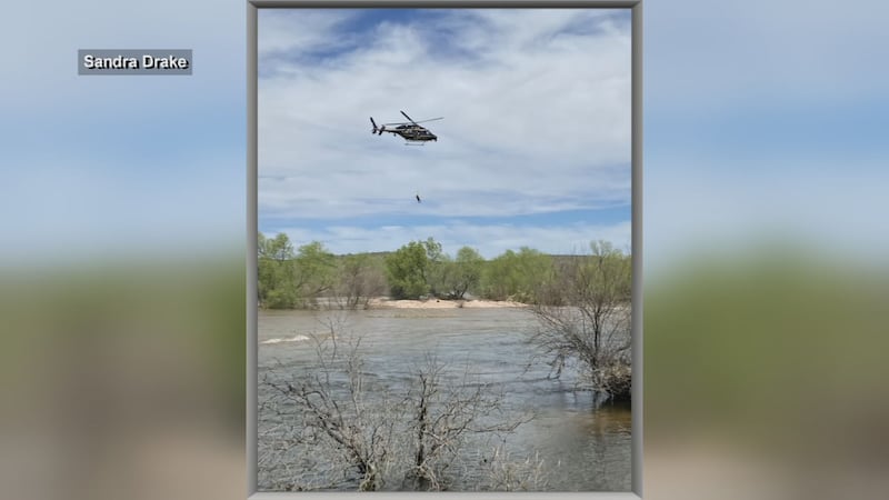 A man died and a family needed to be rescued after their kayaks capsized on the Salt River...
