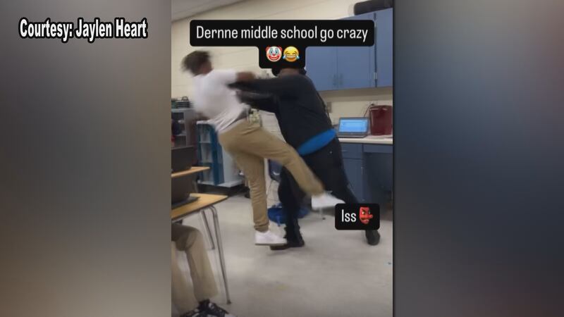 DeRenne Middle School student says coach threw him to the ground