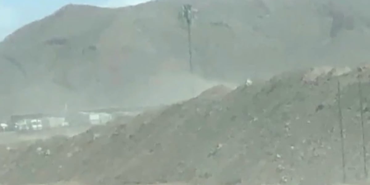 Lake Las Vegas residents concerned about dust from former mine site