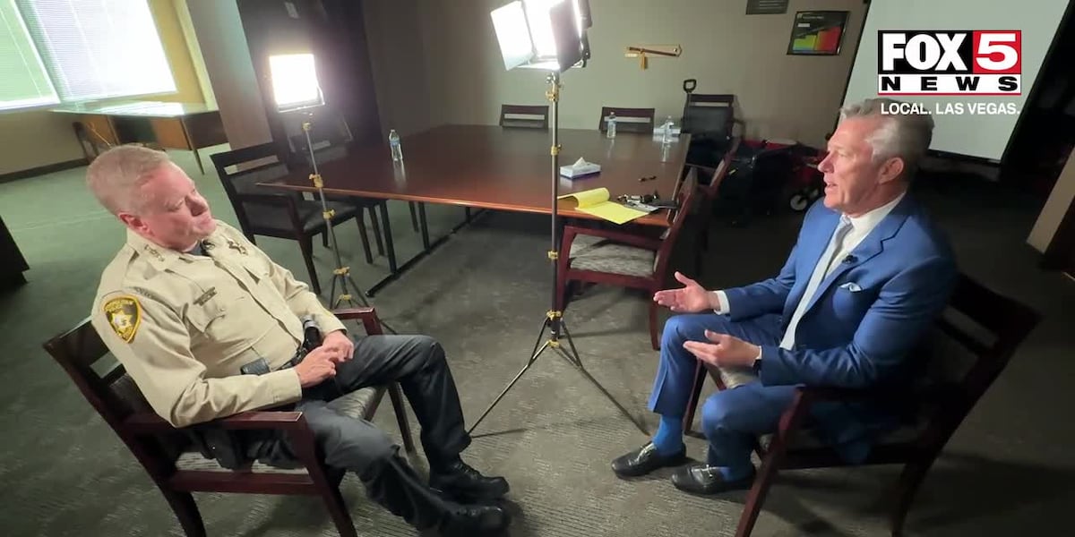 1-ON-1: FOX5 talks to Las Vegas police sheriff on red lights, Formula 1 1-ON-1: FOX5 talks to Las Vegas police sheriff on red lights, Formula 1