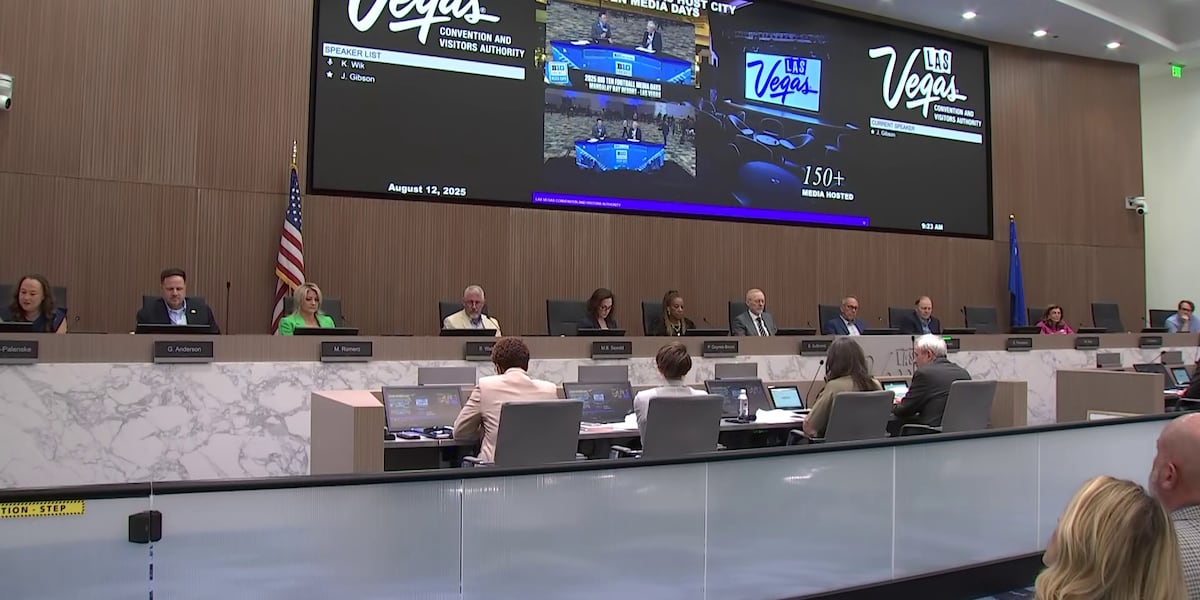 Tariffs blamed for drop in international visitors to Las Vegas