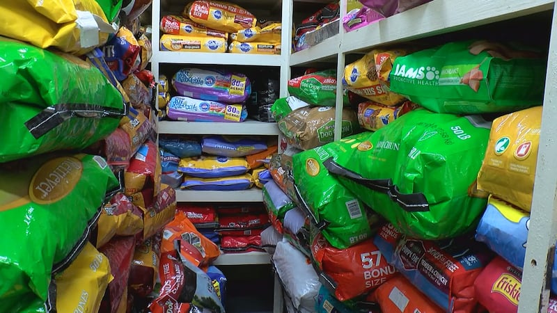 Pet food donations have been pouring in to the Colbert County Animal Shelter.
